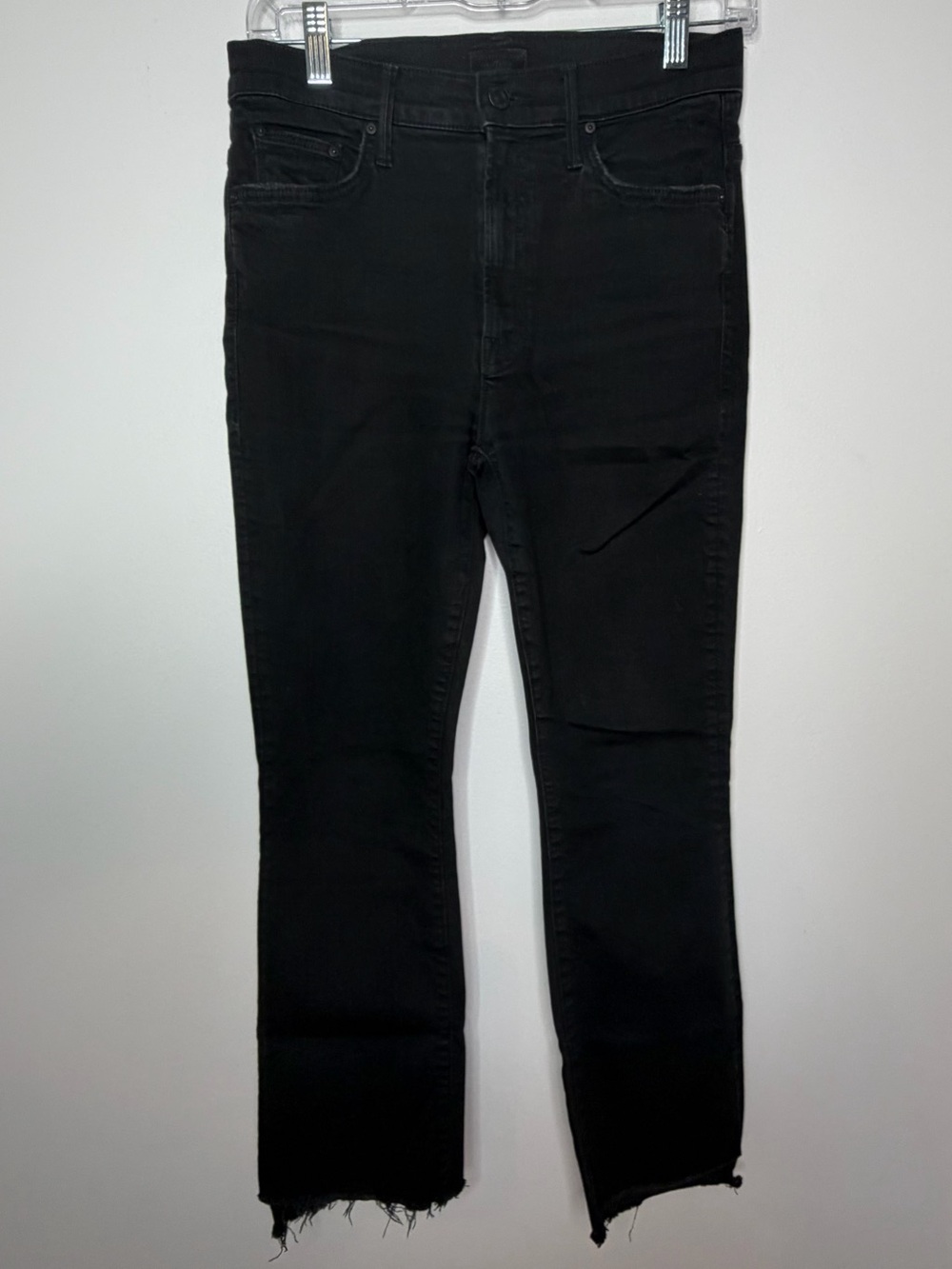 MOTHER Insider Crop Step Fray Jeans in Not Guilty Womens 28 - Picture 5 of 15